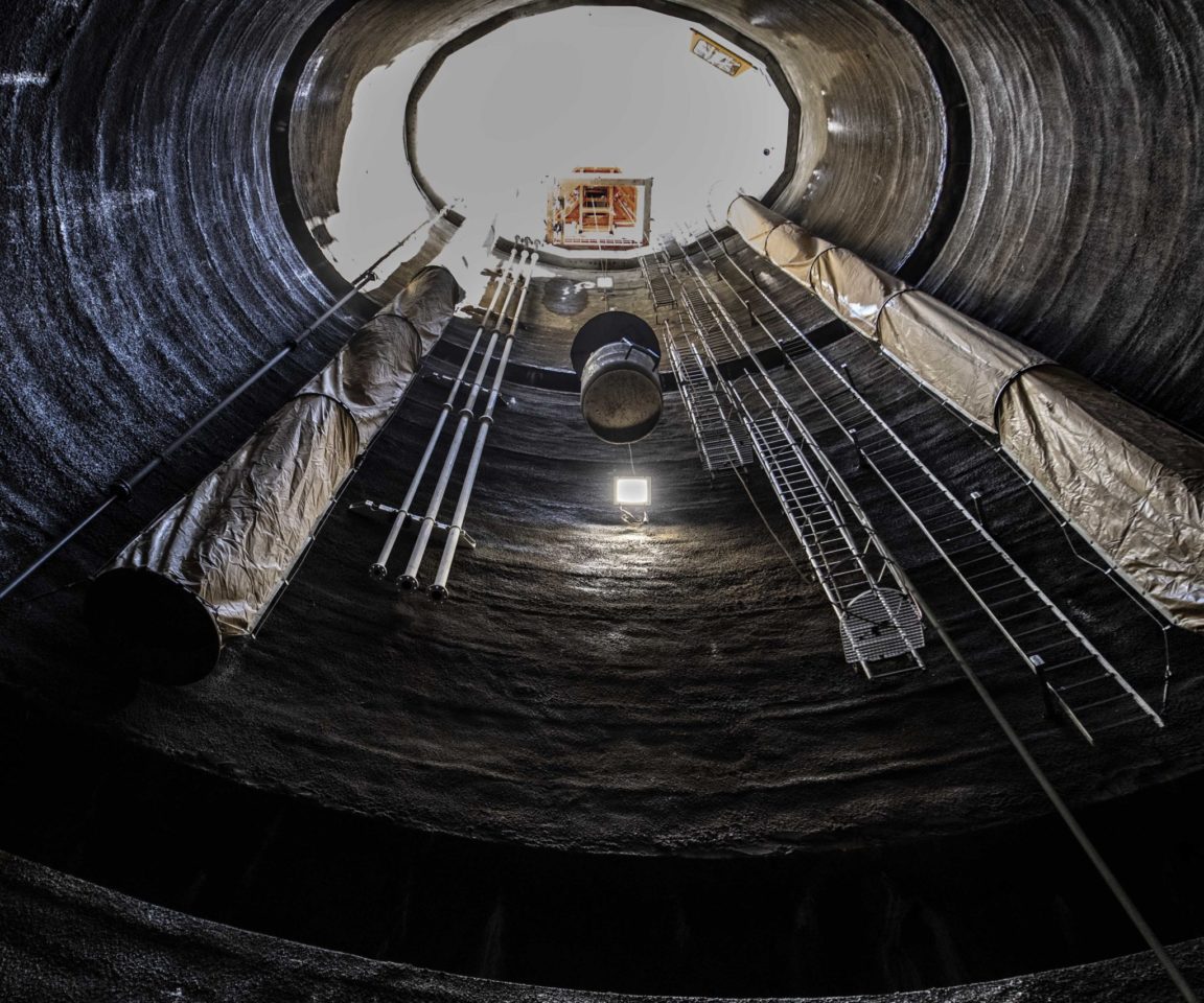 Camera valvole e Galleria di drenaggio